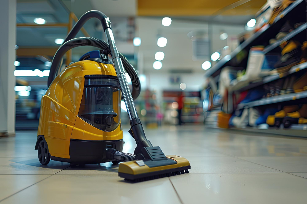 Warehouse Floor Scrubbing