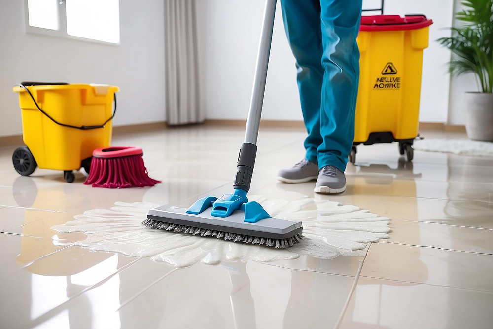 vinyl floor cleaning